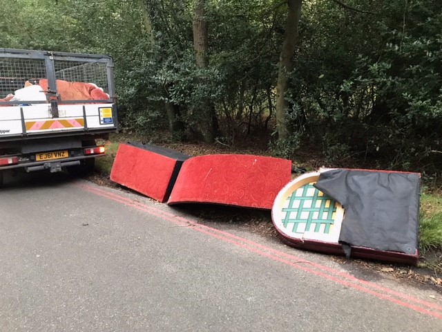 DFS sofa delivery drivers fined thousands of pounds for illegal forest fly-tip
