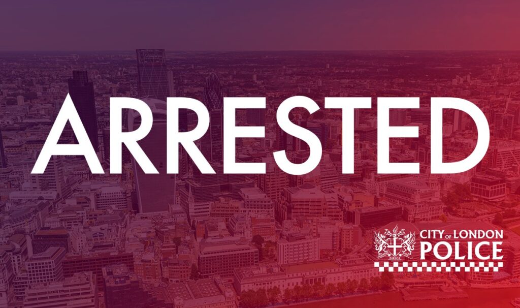 Arrest in connection with Bishopsgate attempted robbery and knife attack