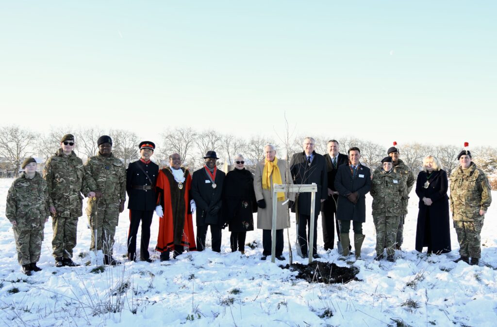 Epping Forest Silver Birch grove planted in memory of Her Late Majesty Queen Elizabeth II