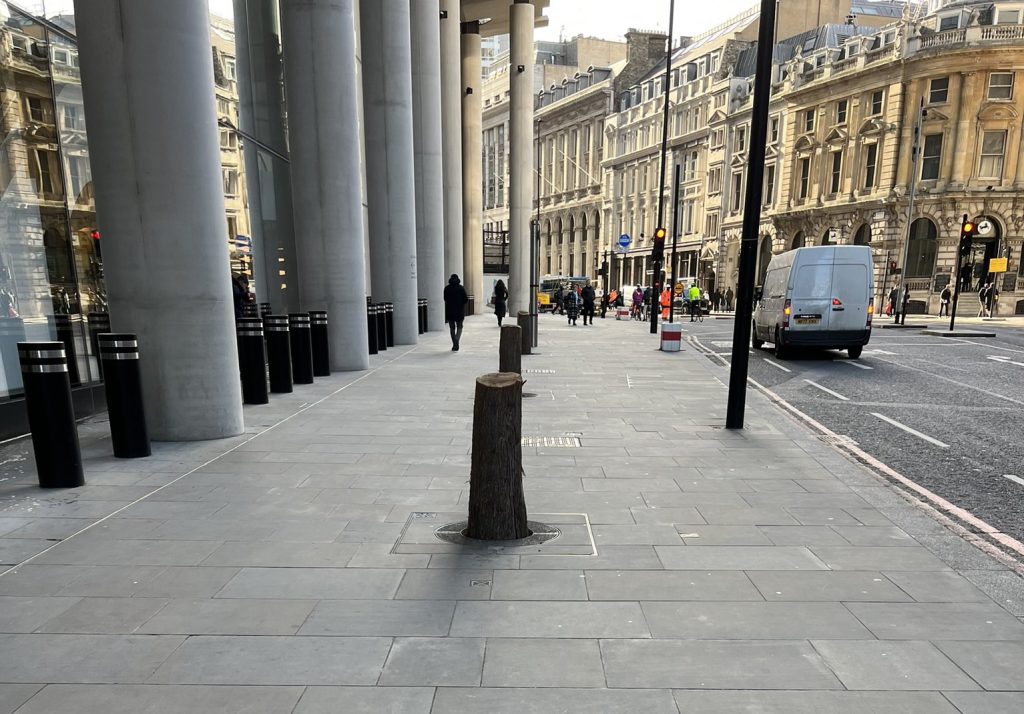 22 Bishopsgate: Tree Felling