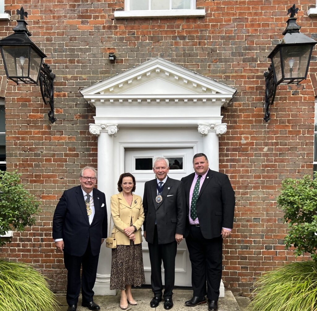 Rt Hon The Lord Mayor of London, Alderman Nicholas Lyons, Lady Mayoress Felicity Lyons, Chairman Epping Forest & Commons Committee, Ben Murphy CC, Sheriff Andrew Marsden