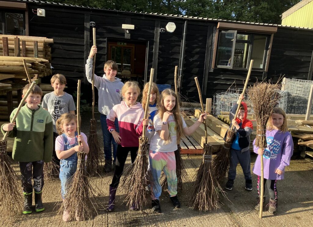 Coulsdon Common: Half-Term Broom Making Workshop