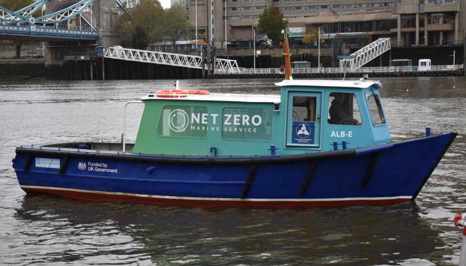 From Albert to Alb-E: London’s First Fully Electric Workboat Sets Sail