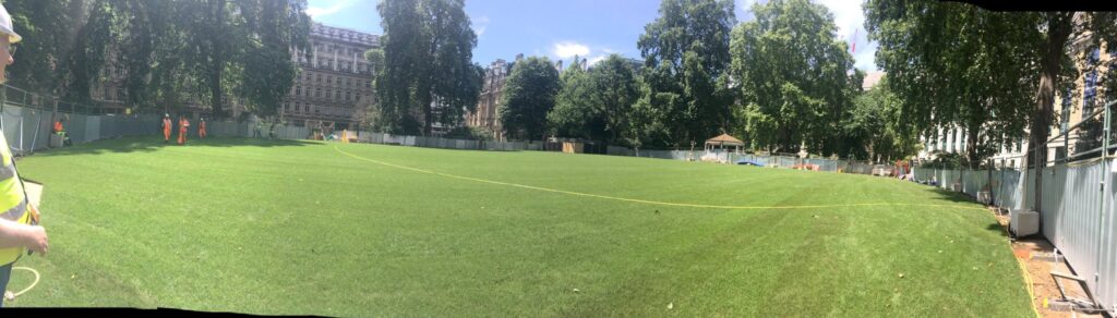Finsbury Circus Gardens – Redevelopment Works Commence