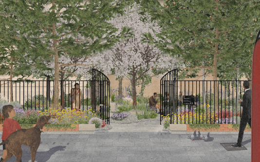 Bishopsgate: Jubilee Gardens Transformation Begins