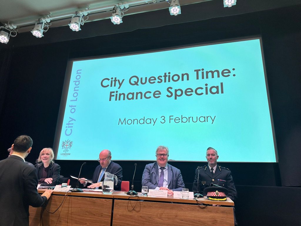City of London: Business Ratepayers Consultation Meeting 2025