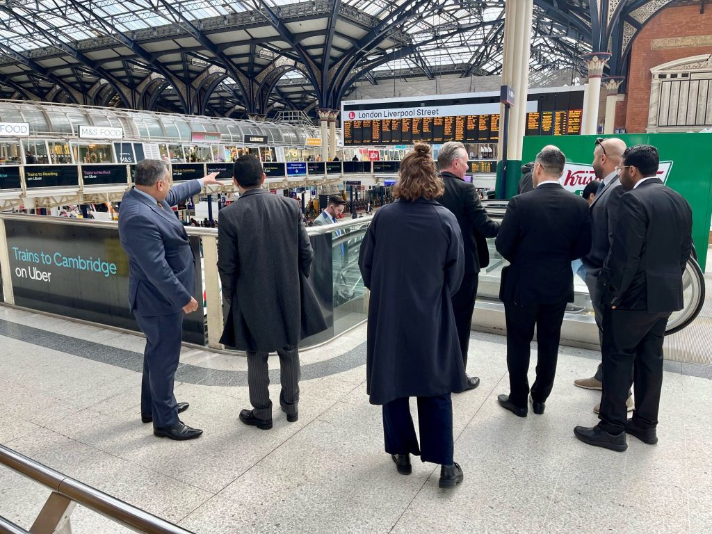 Bishopsgate: Visit by the Royal Commission for Riyadh City, Saudi Arabia