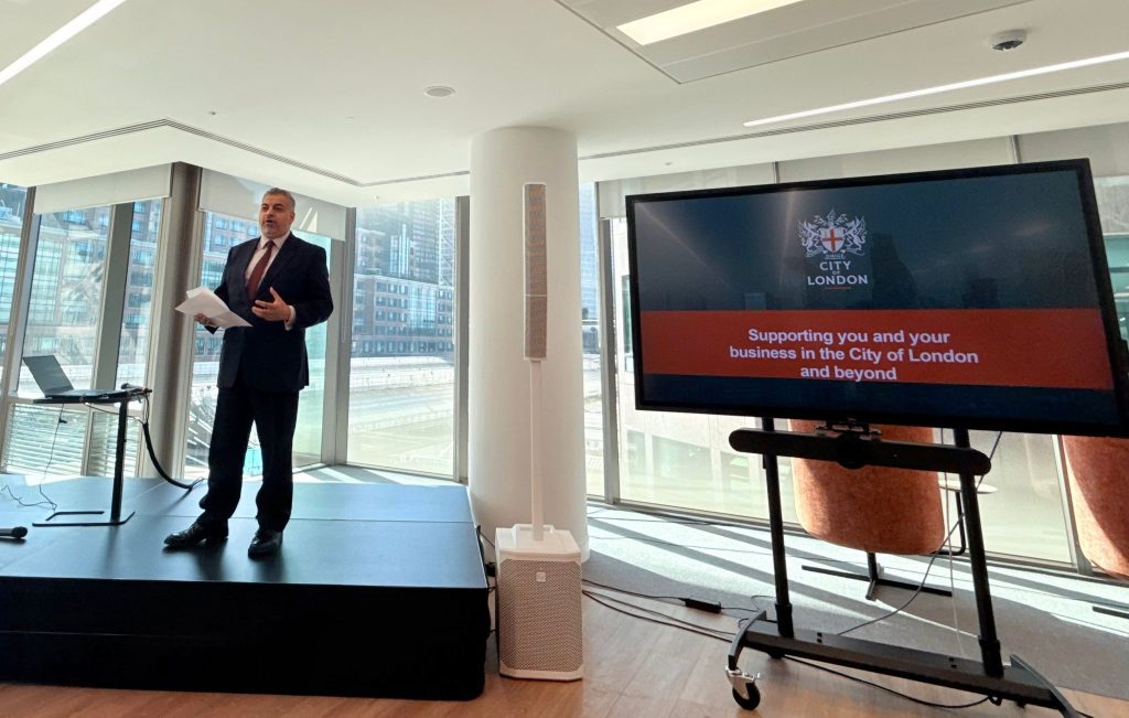 Cyber Griffin Briefing at Vorboss: Update from Bishopsgate Councillor Shravan Joshi