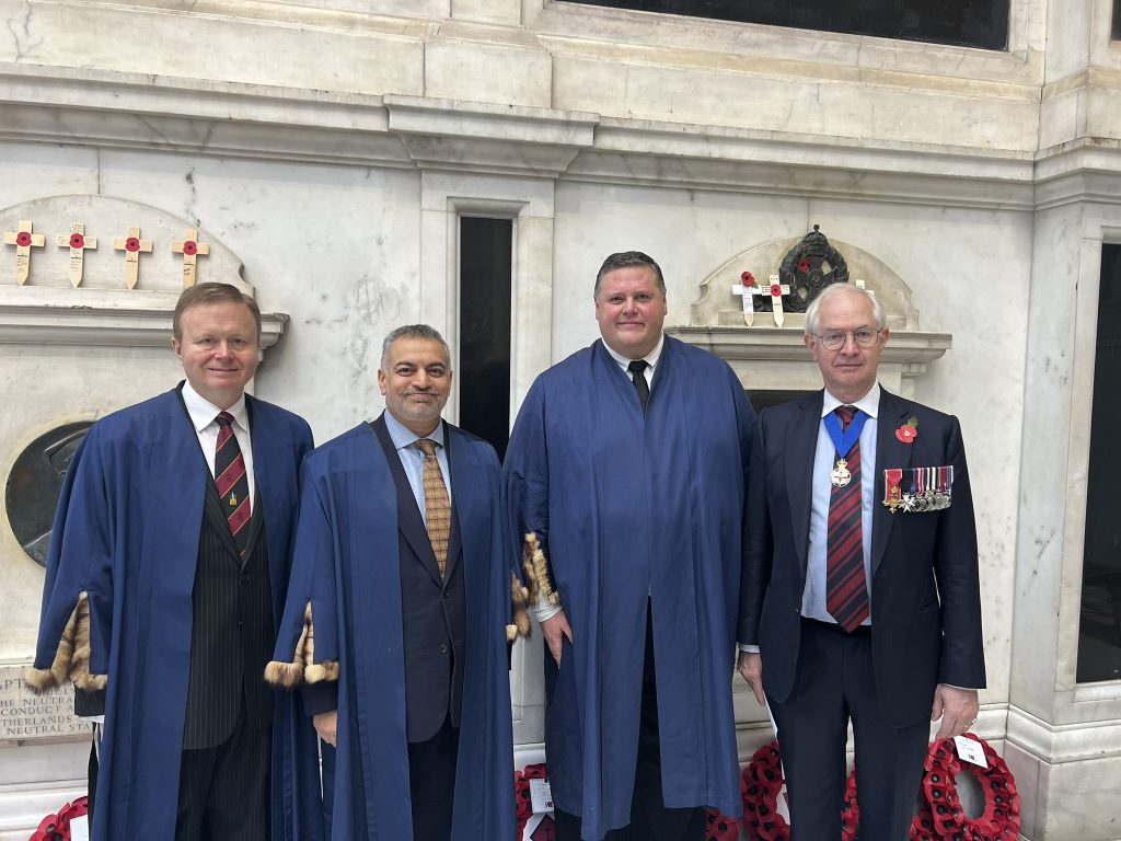 Bishopsgate: Armistice Day at Liverpool Street Station 2025
