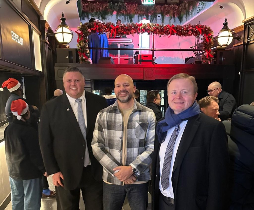 Bishopsgate: Christmas Party at BOXHALL City in Liverpool Street Arcade